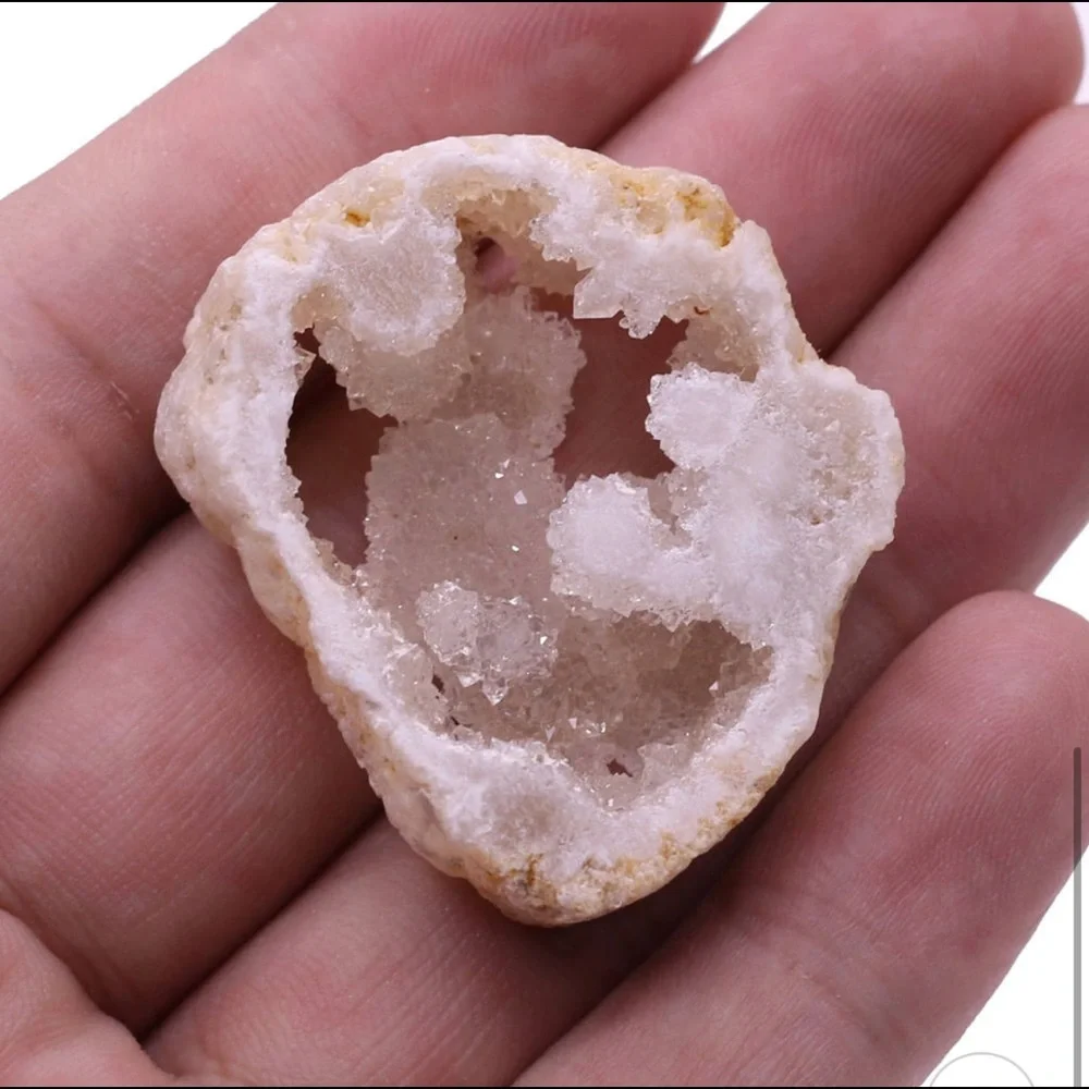New Natural Stone Agate Slice Quartzs Crystal
